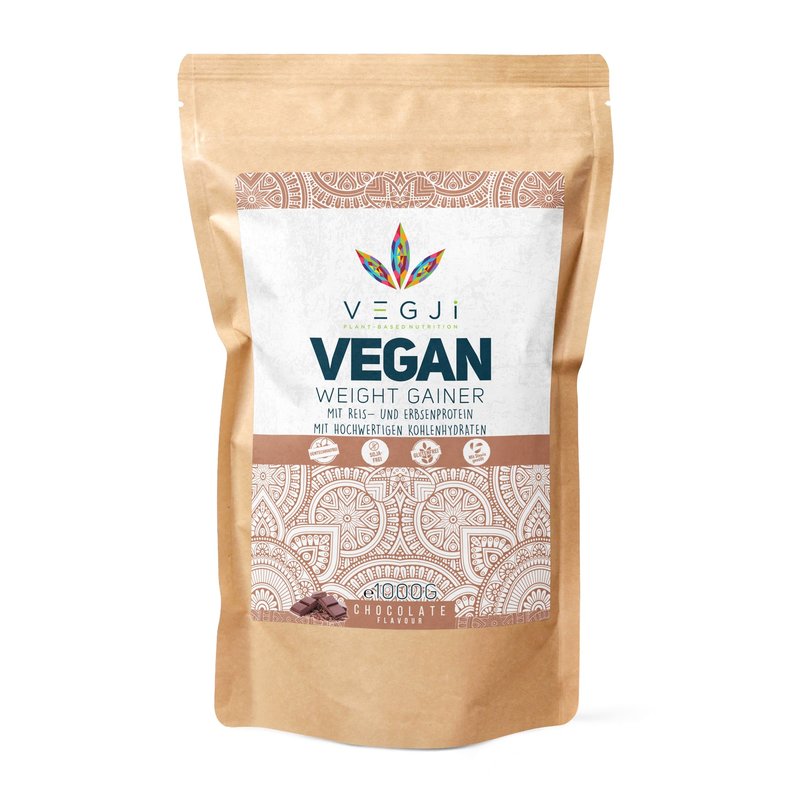 VEGJi Weight Gainer Vegan 1000g VEGJi plant based nutrition